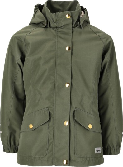 ZigZag Nova Parka Jakke Barn Grønn 104 110