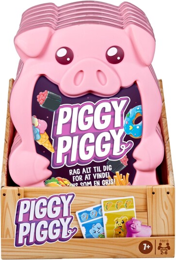Hasbro Gaming Piggy Piggy Kortspill Familie 7 År Hasbro Gaming Piggy Piggy Kortspill Familie 7 År