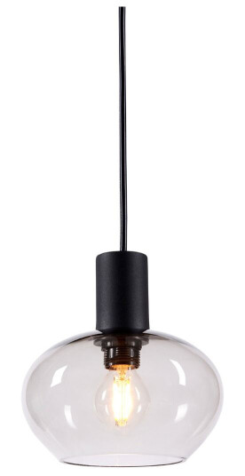 Ellis Pendel Ø14 cm 3,5 m Kabel Sort/Røk