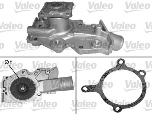Vannpumpe VALEO 506283 Vannpumpe VALEO 506283