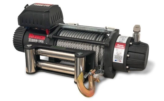 Warrior Winches T114S12 T 1000 Vinsj 14500lb Severe Duty 12V Stålvaier