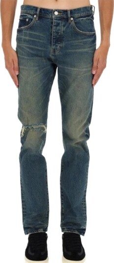 Purple Brand Herre Jeans Blå W33, Purple Brand Herre Jeans Blå W33,