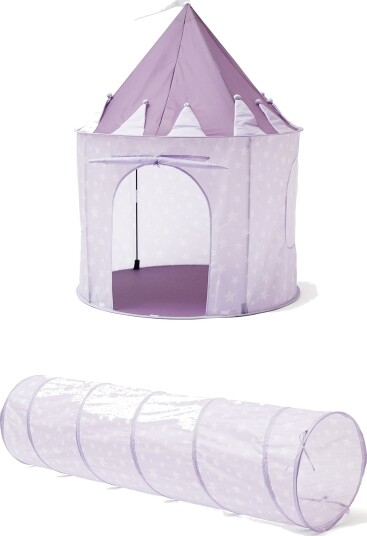 Kid"s Concept Tent Lilac & Tunnel Lilac - Purple - ONE SIZE