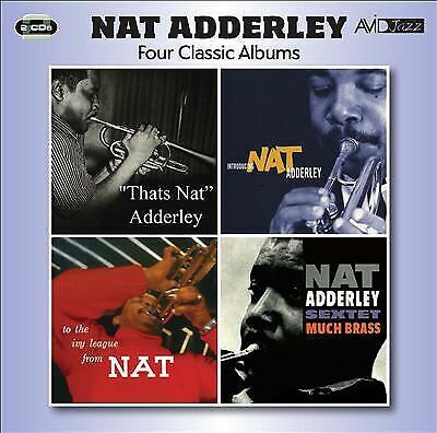 MediaTronixs Nat Adderley : Four Classic Albums: ‘Thats Nat’/Introducing/To the Ivy League Pre-Owned