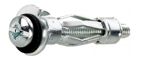 FIXX 1507655 Metallekspander M5, dobbelt, med skrue Grepområde 18–32 mm, 10-pakning