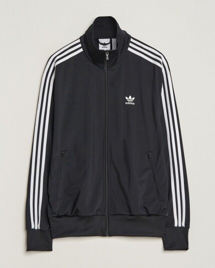 adidas Originals Track Top Classics Firebird - Svart/hvit, størrelse X-Small