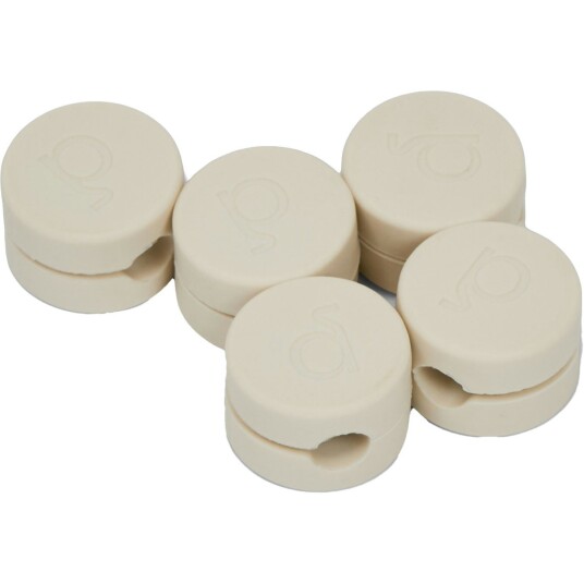 Cable Clips Magnetic Pearl