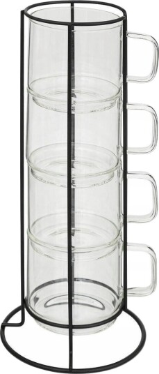 Secret De Gourmet Glasskoppene På Stativ Glass 300 Ml Secret De Gourmet Glasskoppene På Stativ Glass 300 Ml
