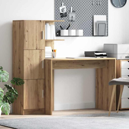  Skrivebord 2 pcs Artisan Eik