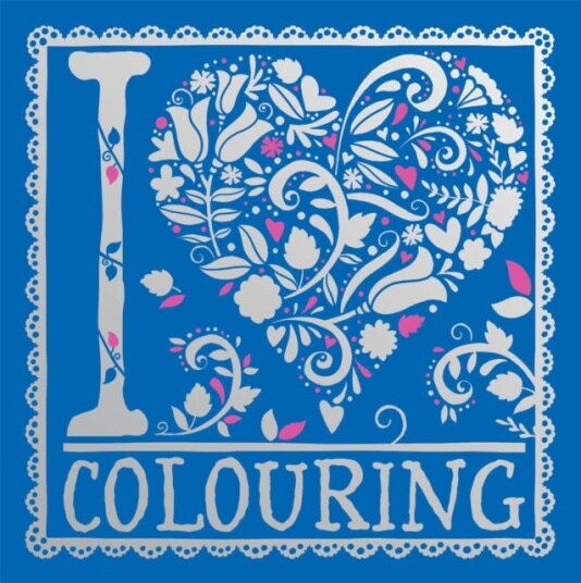 I Heart Colouring  Pretty Pocket Colouring