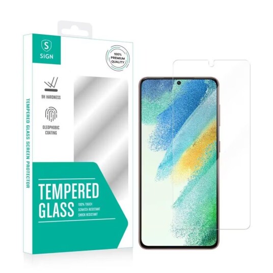 SiGN skjermbeskytter herdet glass Samsung Galaxy S23 Ultrasonic fingerprint unlock