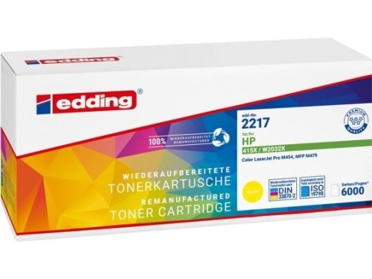 Edd-2217 Gul Toner Erstatter Hp 415X W2032x 18-2217