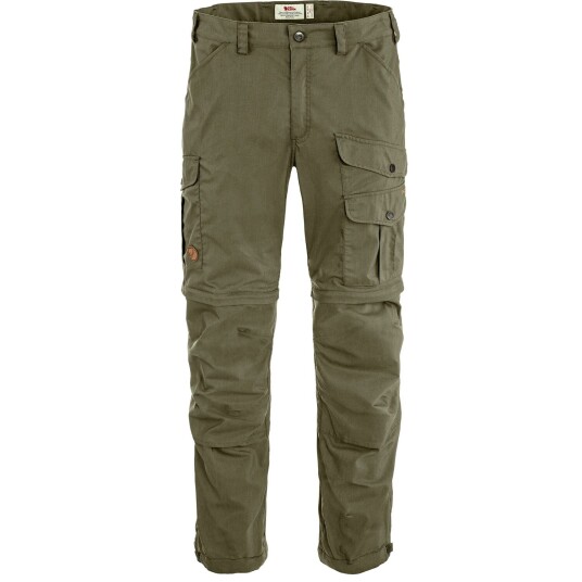 Fjellreven Men"s Vidda Pro Lite Zip Off Trousers Laurel Green 58/R