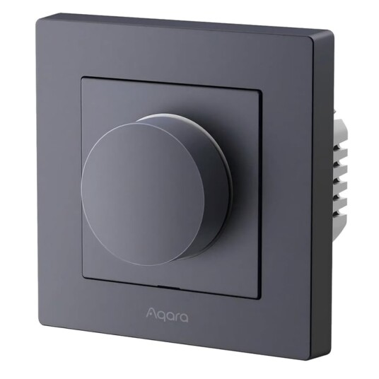 Aqara Smart Dimmer H2 EU Dreieknapp Grå Aqara Smart Dimmer H2 EU Dreieknapp Grå