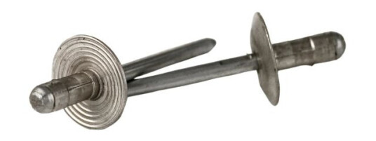 Ejot 101221 Blindnagel AL/ST stort hode 4,8 x 24,8 mm 250-pakning Innfesting