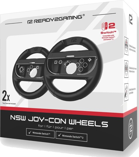 Ready2Gaming Nintendo Switch 2 Joy Con Ratt 2 Stk R2GNSW2JOYCWHEEL Ready2Gaming Nintendo Switch 2 Joy Con Ratt 2 Stk R2GNSW2JOYCWHEEL