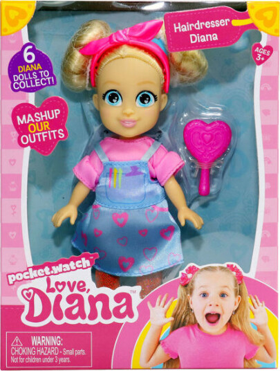 Dukke Love Diana 15cm ass