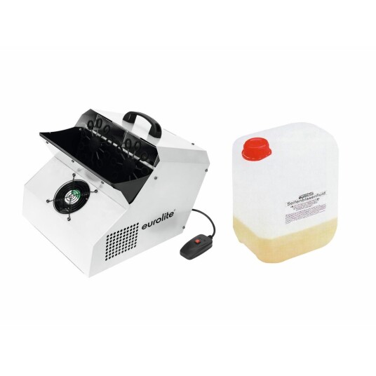 EuroLite Set Sd-201 Dmx Bubble Machine & Bubble Concentrate For 5l