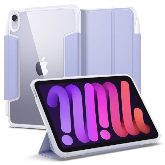 Spigen iPad Mini (2021) Spigen Ultra Hybrid Pro Deksel - Lavendel
