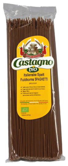Castagno Spelt Spaghetti Fullkorn 500g Castagno Spelt Spaghetti Fullkorn 500g