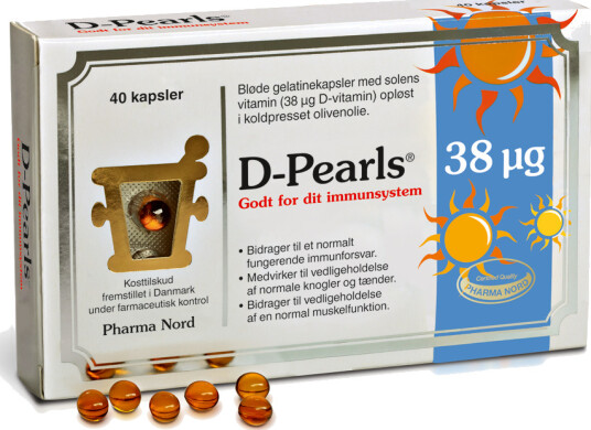 Pharma Nord Bio-Vitamin D3 38 mcg 40 Kapslar