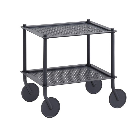 Muuto Flow vogn 56 cm Blå-grå