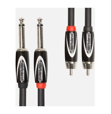 Roland Rcc-10-2r28 3m Interconnect Cable Dual Rca-1/4"