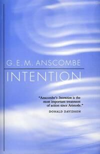 Intention Av G. E. M. Anscombe