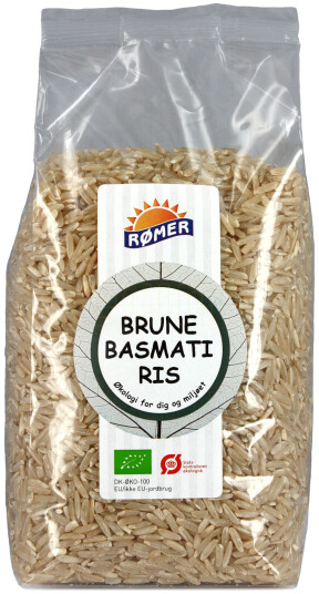Rømer Brun Basmatiris Økologisk 500g Rømer Brun Basmatiris Økologisk 500g