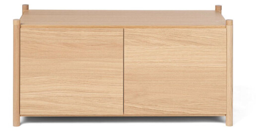 Gejst Sceene bookcase G Lys eik