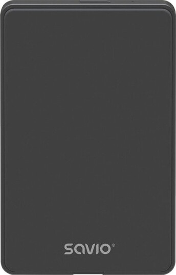 Savio AK-65 2.5" Harddisk-/SSD-kabinett Svart Savio AK-65 2.5" Harddisk-/SSD-kabinett Svart