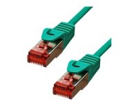 ProXtend - Koblingskabel - RJ-45 (hann) til RJ-45 (hann) - 5 m - 5.8 mm - foliebelagt uskjermet tvinnet kabelpar (F/UTP) - CAT 6 - halogenfri, uten hindringer, flertrådet - grønn