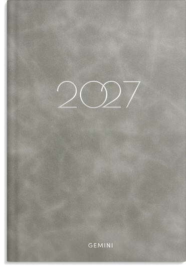 Grieg Lommekal Grieg Gemini 2027 Colore Grå Grieg Lommekal Grieg Gemini 2027 Colore Grå