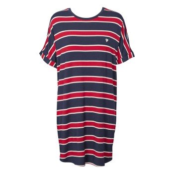 Missya Softness Modal Stripe Big Shirt Mixed modal Medium Dame