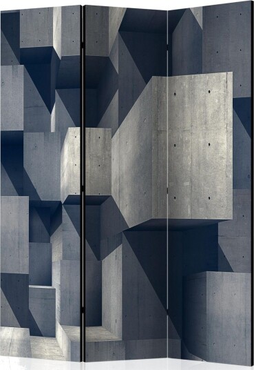 Romdeler - Concrete city 135x172 - Artgeist sp. z o. o.