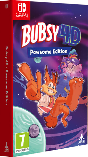 Bubsy 4D Pawsome Edition Nintendo Switch Spill Bubsy 4D Pawsome Edition Nintendo Switch Spill