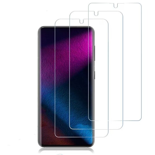 INF Skjermbeskytter Samsung Galaxy S21 herdet glass 3-pakning