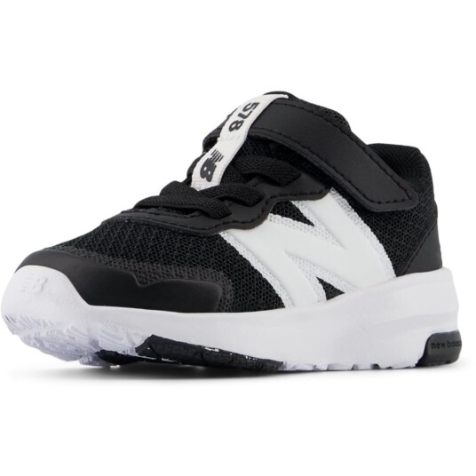 New Balance Black New Balance FreshFoam 578 Kids Bungee Lace Med Topp Stropp 21