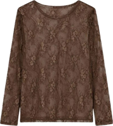 2 Biz Dame Topper Brun L,