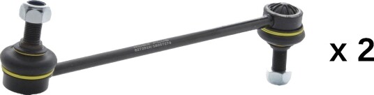 Reparasjonssett, stabilisator koplingsstang RIDEX PLUS 2067R0053P