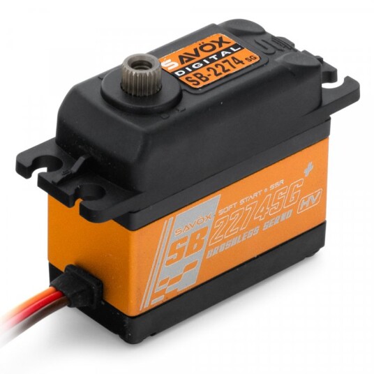 Savox SB 2274SG Plus "High Speed" Brushless Steel Gear Digital S