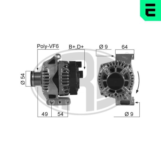Dynamo ERA 210550A