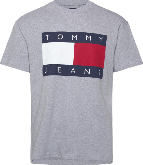 Tommy Jeans | Tjm Rlx Melange Big Flag Tee | L