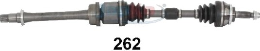 JAPKO 62262 Drivaksel JAPKO 62262 Drivaksel