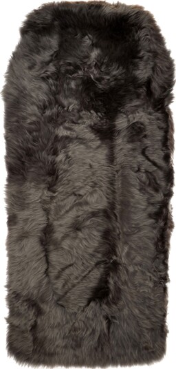 BOZZ Dyne Lammeskinn Langhårete, Grå