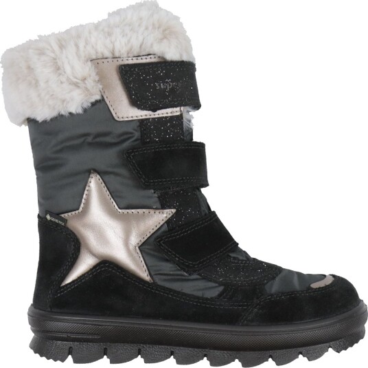 Superfit Vintersko Tex Flavia Svart/Beige Superfit 31 Vinterstøvler