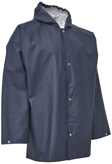 Elka Regnjakke med trykknappelukking 079800 marine Str. 2XL