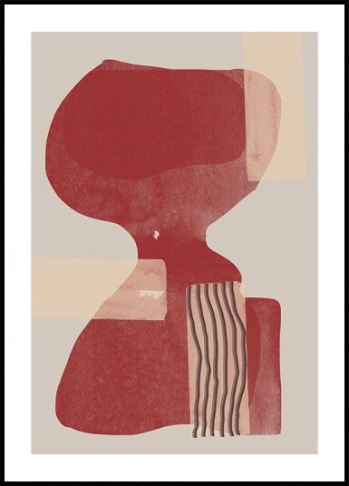 Crimson Harmony Plakat / 50x70cm