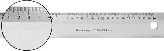 Format Verkstedlinjal 300mm Aluminium Format Verkstedlinjal 300mm Aluminium