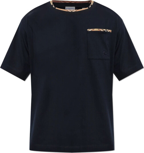 Burberry Herre Topper Blå S,